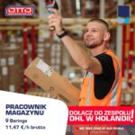 Fizyczna praca w Holandii sortowanie paczek od zaraz w firmie logistycznej z Beringe